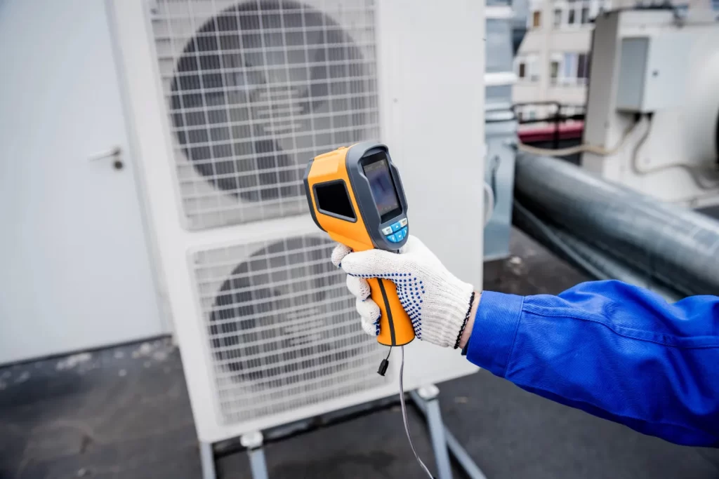 heater installation